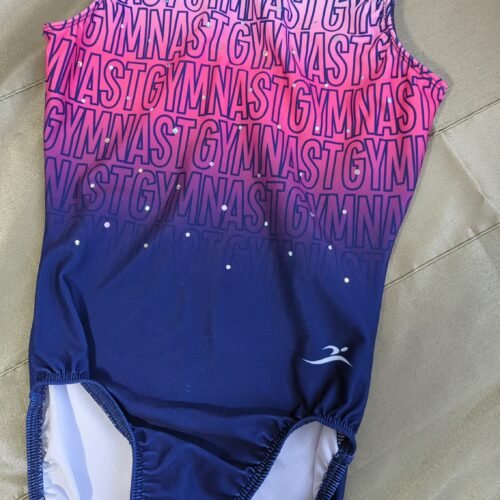 Leotard de Gymnastique couleurs dégradées gr 10-12