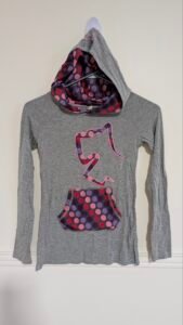 chandail gris à motifs colorés Joshua