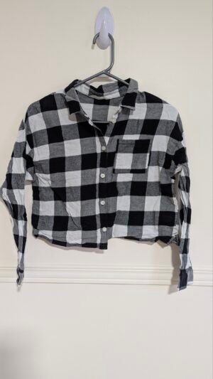 chemise à carreaux H&M gr 11-12