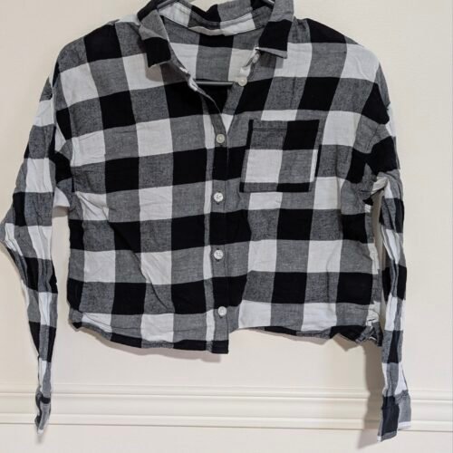 chemise à carreaux H&M gr 11-12