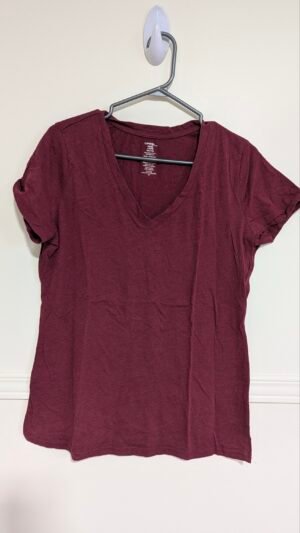 t-shirt rouge vin George XXL