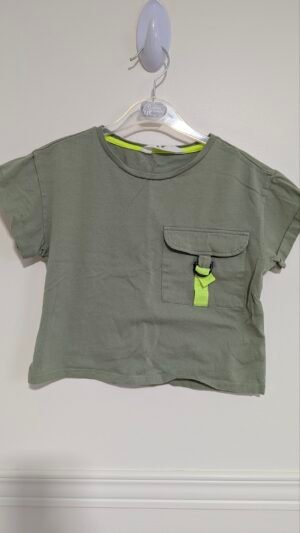 chandail vert H&M gr. 8-10 ans
