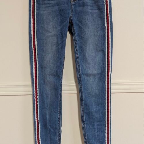 Jeans avec rayures rouges gr 26