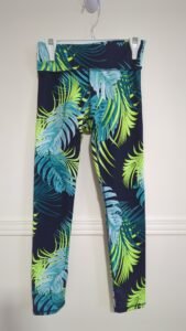 legging fleuri bleu et vert, Old Navy L(10-12)