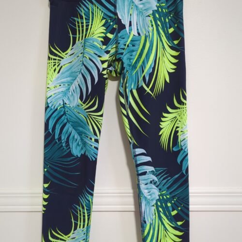 legging fleuri bleu et vert, Old Navy L(10-12)