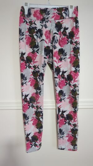 legging fleuri rose-gris-vert Converse XL (13-15ans)