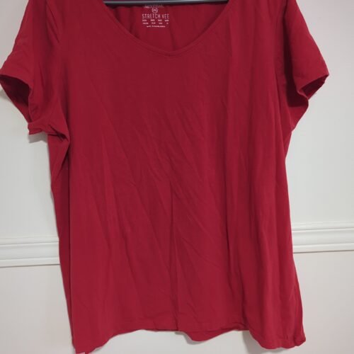 t-shirt rouge GIVINGZ 2XL