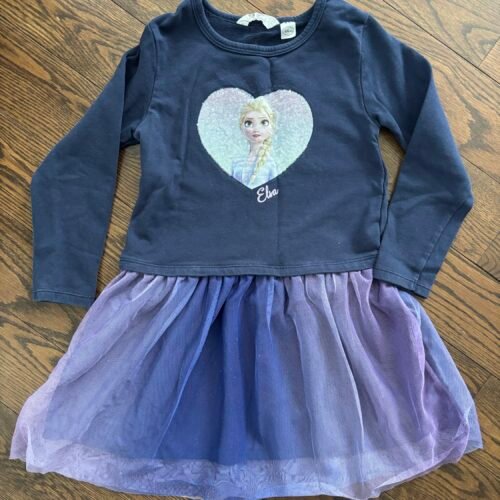 Robe reine des neiges h&m 6-8ans