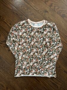 Chandail fleuris Will & you 10T