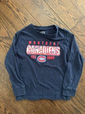 Chandail canadiens NHL 6 ans