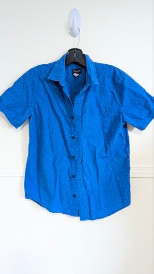 chemise bleu, ado, PLACE gr 16