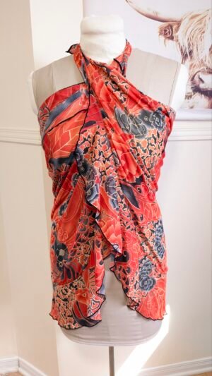 pareo orangé
