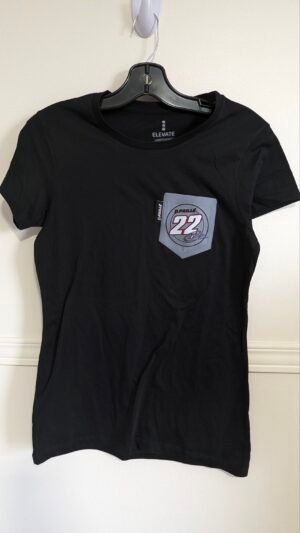 t-shirt noir Paillé22
