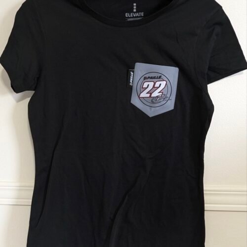 t-shirt noir Paillé22