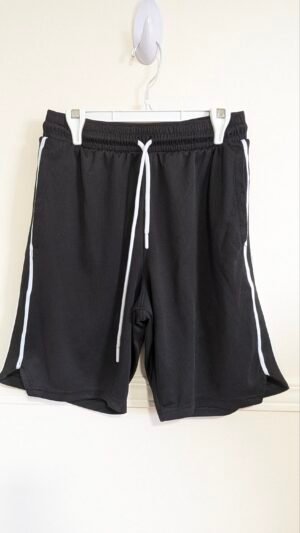 short de sport noir et blanc LEG3ND