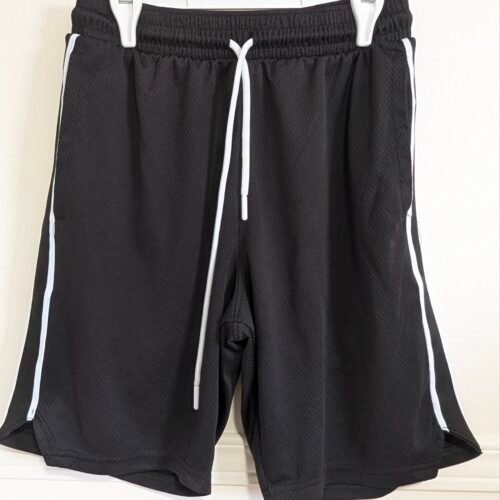 short de sport noir et blanc LEG3ND