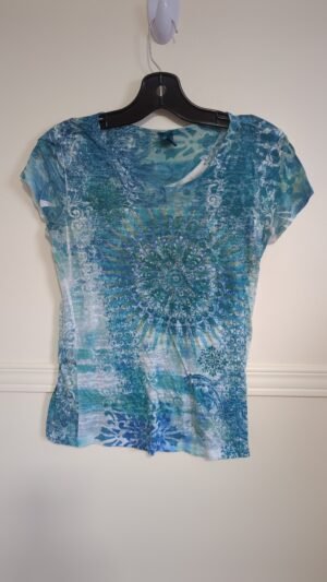 chandail à motifs bleu Prana