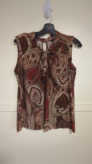 Blouse tons roug/brun Tommy Hilfiger