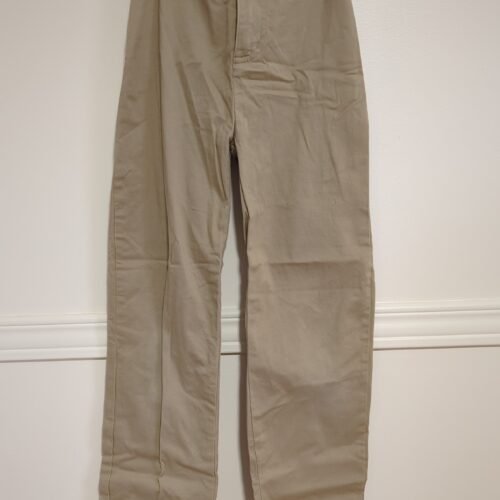 pantalon beige gr8 avec élastique à la taille