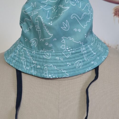 Beau chapeau dinosaures 🦕 réversible, gr medium
