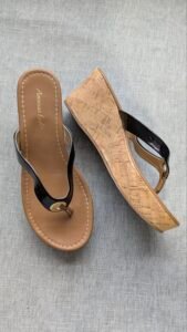 sandales beiges American Eagle, semble gr 7 1/2  ou 8