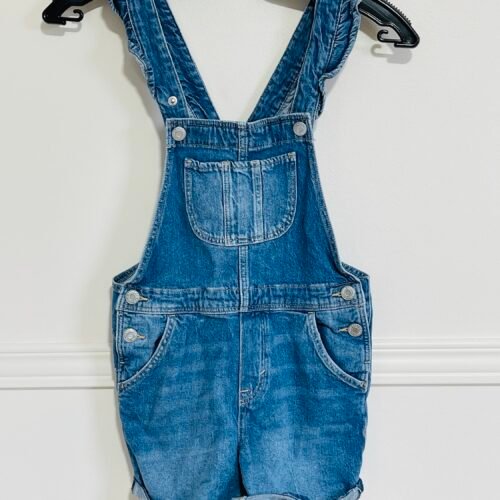 Salopette courte en denin H&M gr 7-8