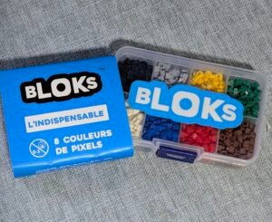 Bloks , 8 couleurs de pixels, neuf! vaut 35$!