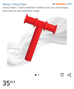 Chewy Tube neuf! pour enfants et adultes, vaut 35$!