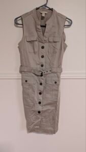 Robe beige Banana Republic