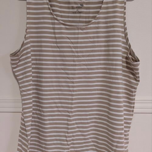 camisole ligné beige Tradition