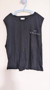 camisole " No worries" Garage
