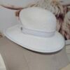 Chapeau d' été blanc n°vo, gr  o/s